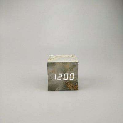MarbleGlow™ LED Alarm Clock