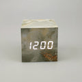 MarbleGlow™ LED Alarm Clock