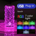 VelvetBloom™ Crystal Rose Lamp