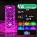 VelvetBloom™ Crystal Rose Lamp