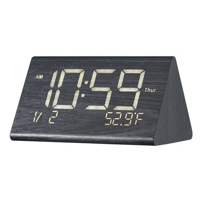 GrainTime™ Wood Grain Digital Clock
