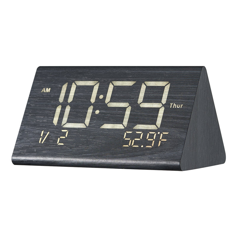 GrainTime™ Wood Grain Digital Clock