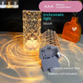 VelvetBloom™ Crystal Rose Lamp