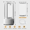 SoundAura™ Crystal Lamp + Bluetooth Speaker