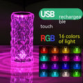 VelvetBloom™ Crystal Rose Lamp